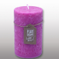 Preview: Kaufen Zylinder Kerze Licht Feuer Flutlicht Manufakturen Parafin Stearin Handmade Kerzenmanufaktur Farbbeispiel: Himbeere