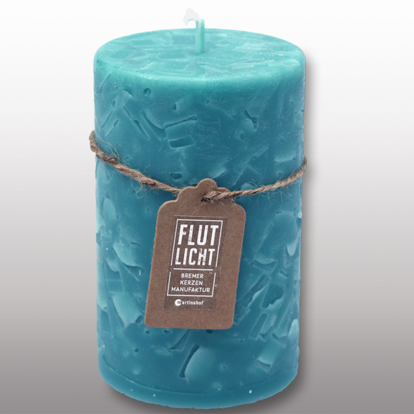 Kaufen Zylinder Kerze Licht Feuer Flutlicht Manufakturen Parafin Stearin Handmade Farbbeispiel: Minze