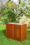 Bremer Mülltonnenbox -Premium II- 120 l / Doppel